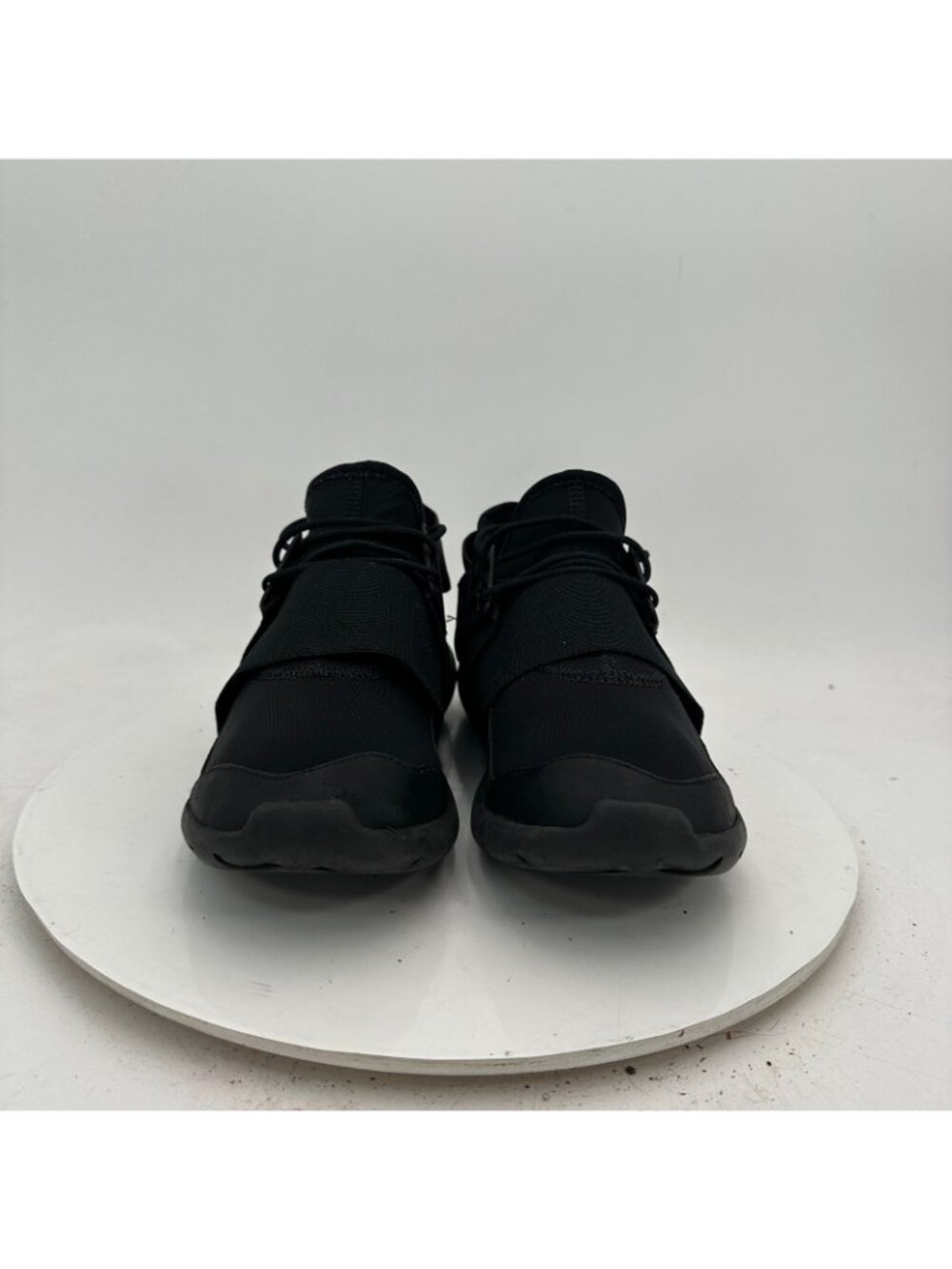 adidas Y-3 Yohji Yamamoto Qasa Elle High Women Size 6 Core Black Lace Up Shoes - Picture 2 of 11